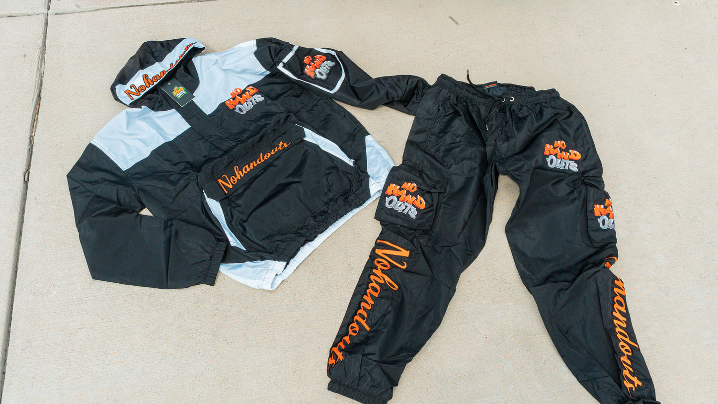 No HandOuts Windbreaker sets