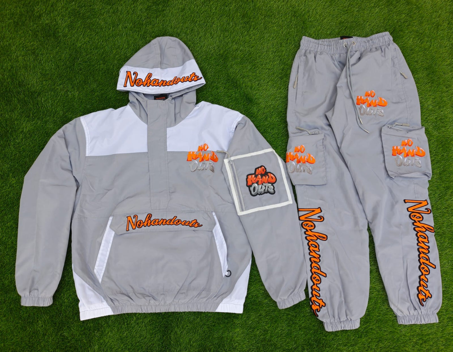 No HandOuts Windbreaker sets