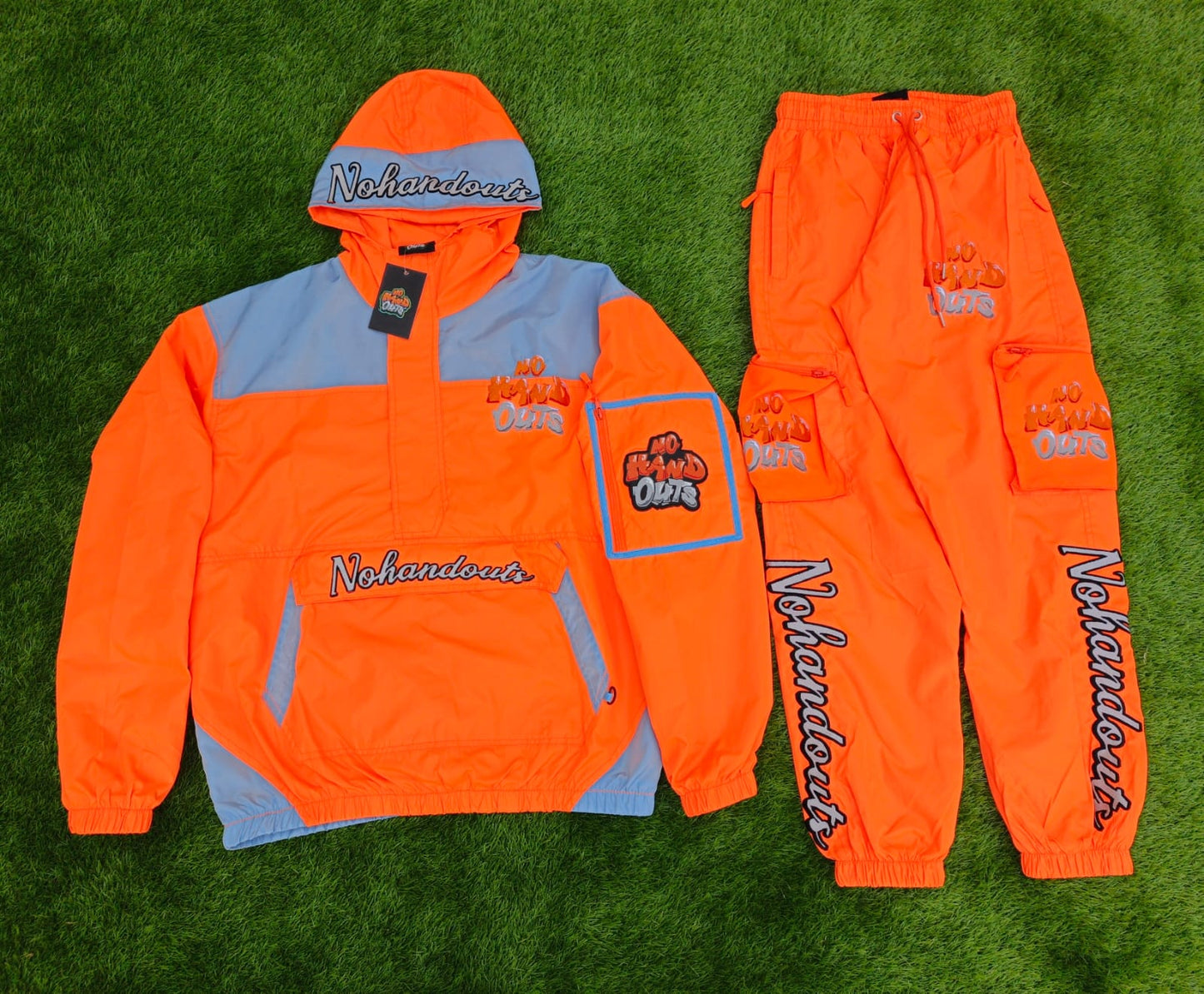 No HandOuts Windbreaker sets